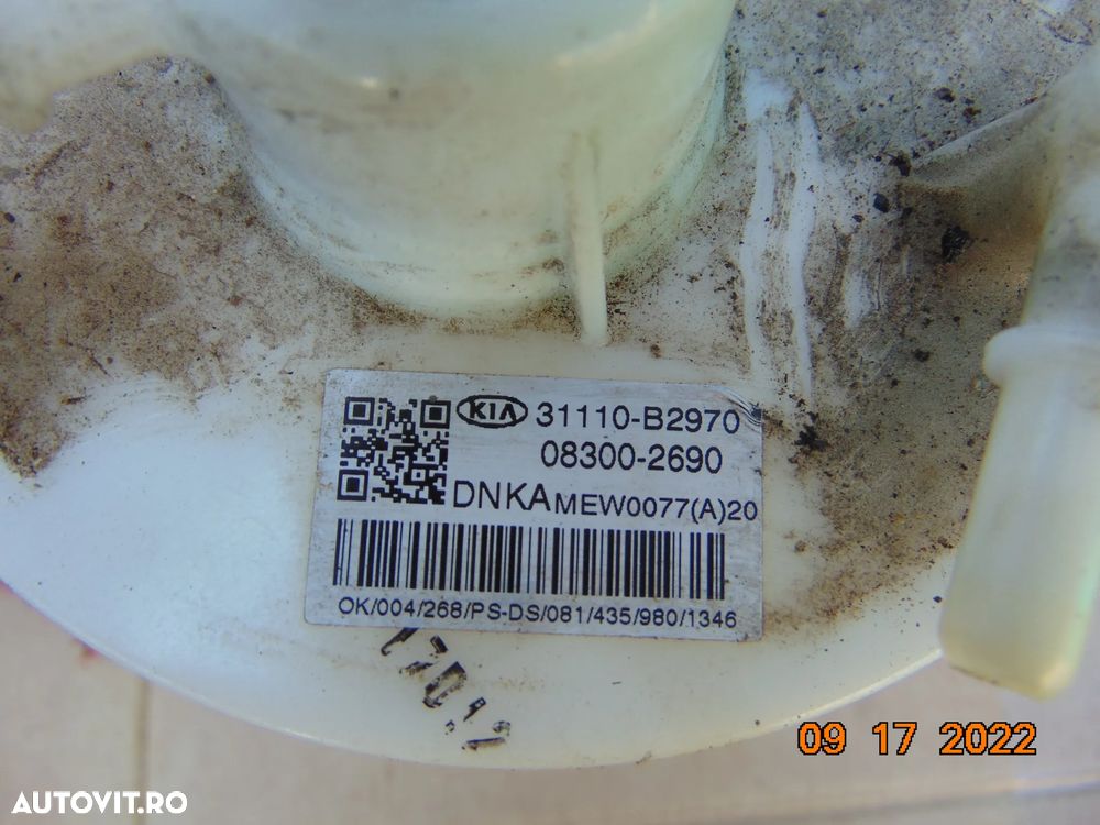 Pompa motorina rezervor Kia Soul 2013-2019 dezmembrez kia soul 1.6crdi - 2