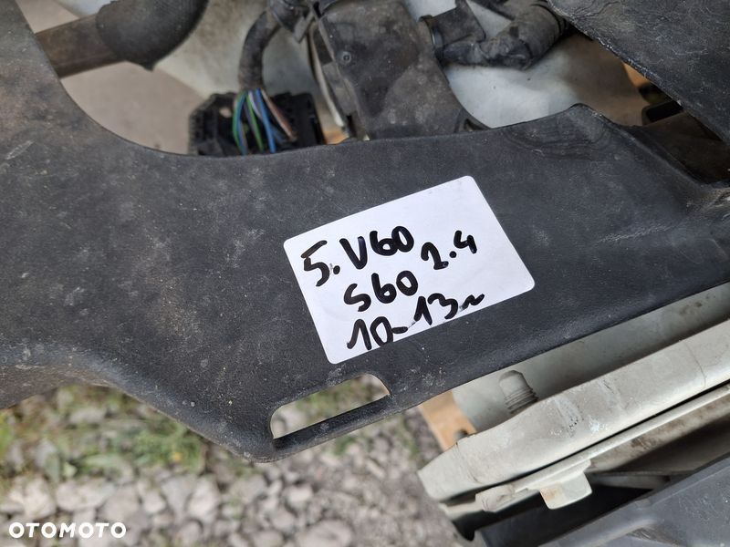volvo s60 ii v60 i 1 2.4 b pas przedni wzmocnienie przód wentylator chłodnice - 2