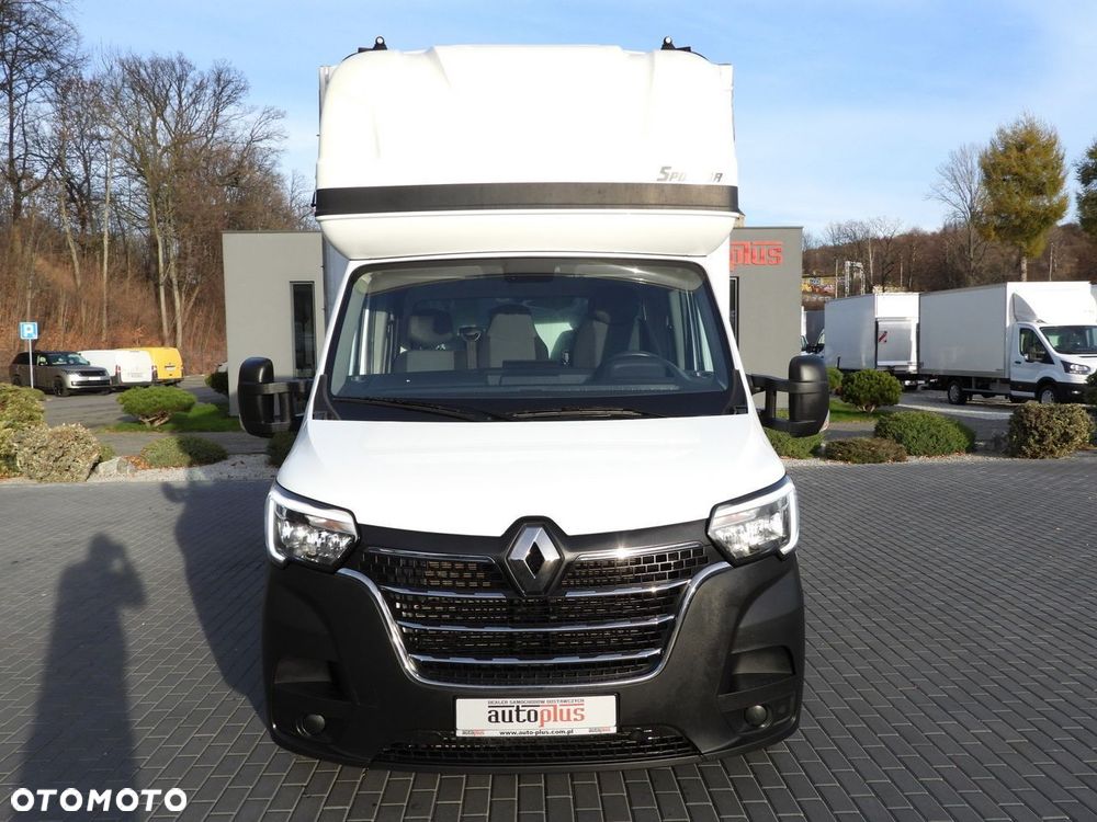 Renault MASTER PLANDEKA 10 PALET WEBASTO TEMPOMAT LEDY PNEUMATYKA KLIMATYZACJA  165KM - 6