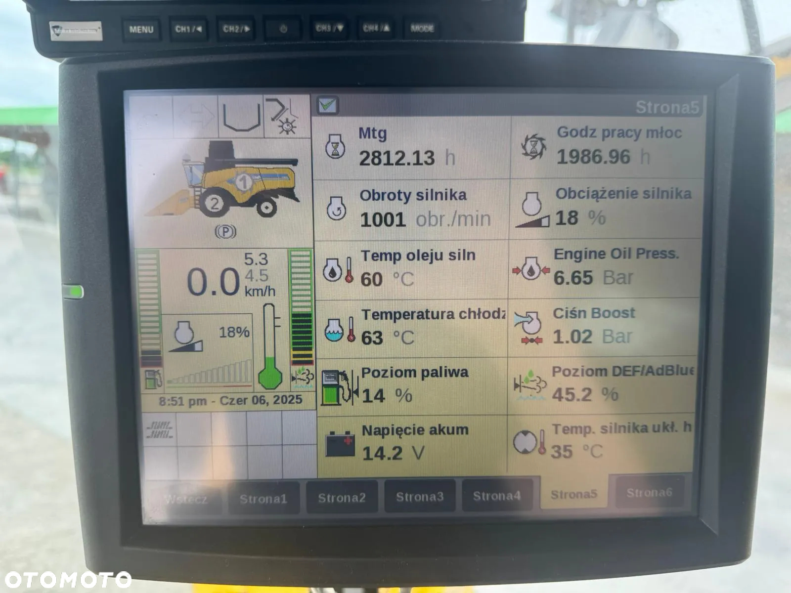New Holland CX 6.80 - 10