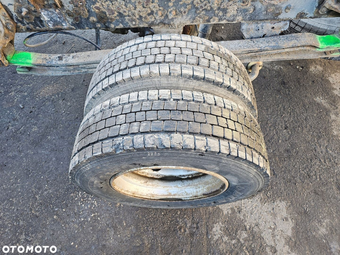 KOŁA KOŁO FELGI OPONY 4 sztuki RENAULT MIDLUM DUNLOP SP444 225/75 R 17,5 - 3