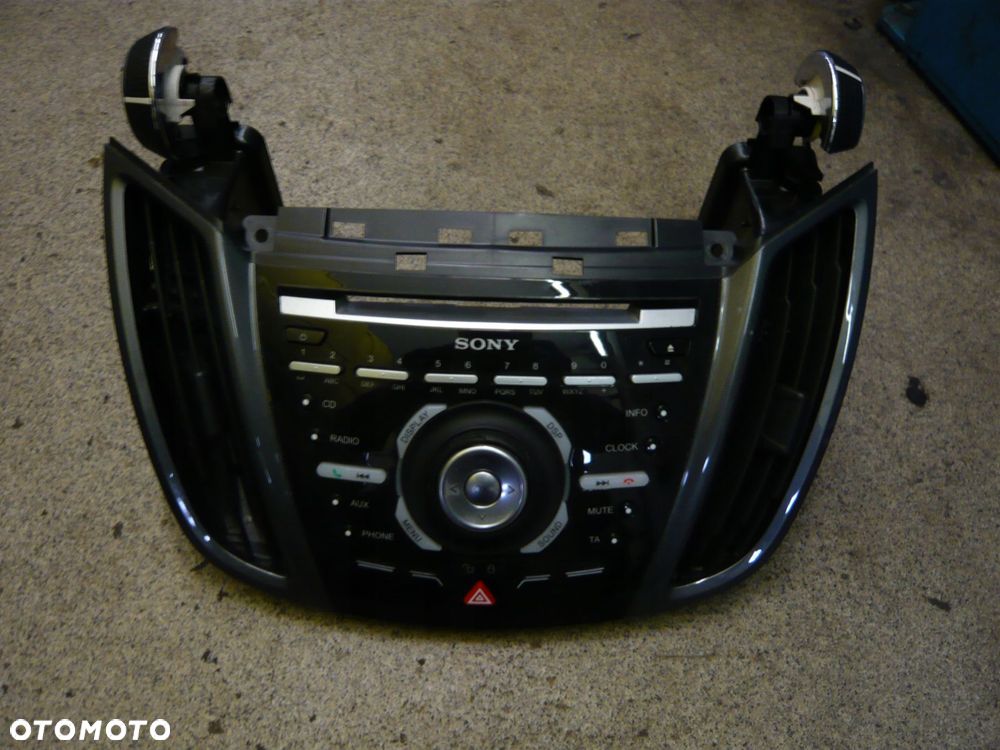 panel sterowania radia am5t-18k811-hd37ce ford c-max mk2 - 1