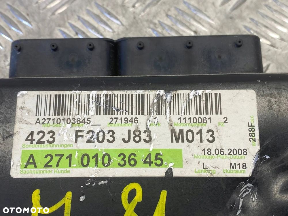 KOMPUTER STEROWNIK SILNIKA MERCEDES W203 A2711535291 A0014466902 - 11