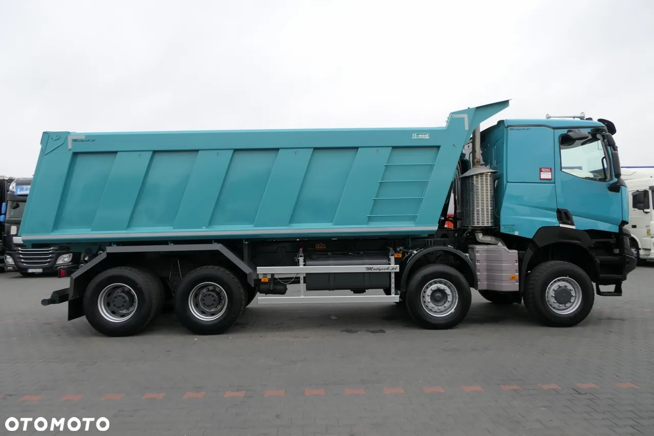 Renault K 480 / 8x6 / WYWROTKA TYLNOZSYPOWA 25 m3 / EURO 6 - 11