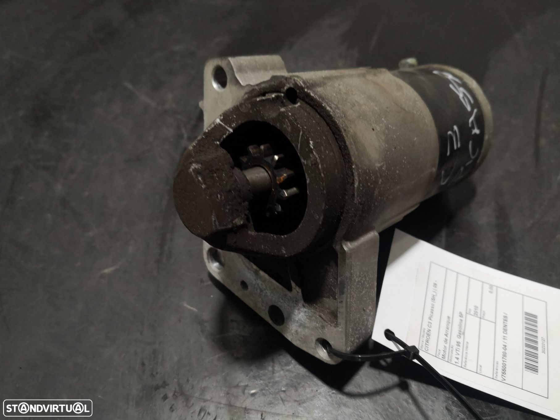 Motor De Arranque Citroën C3 Picasso (Sh_) - 4