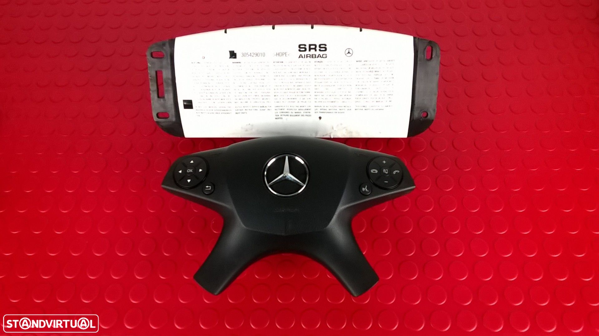 Kit Airbags - 305543899162-AM / 306951499-AA [Mercedes C220 W204] - 1