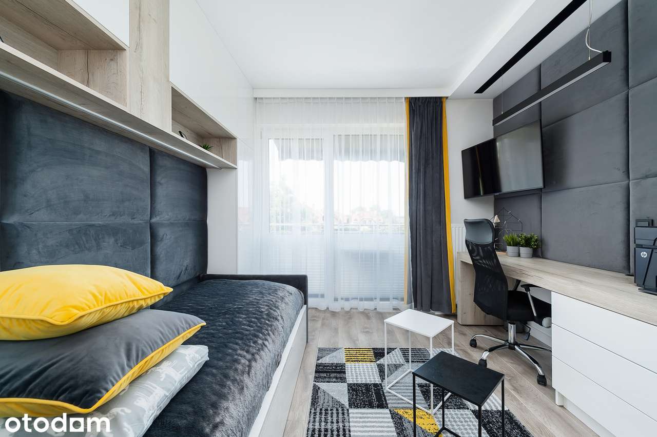 Wygodne 3 pokoje z klimatyzacją i balkonem - 64m²