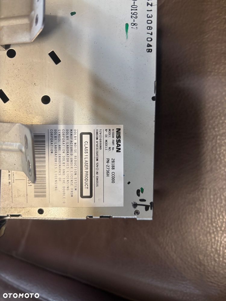 NISSAN MURANO Z50 RADIOODTWARZACZ PANEL BOSE 28188 CC000 - 3