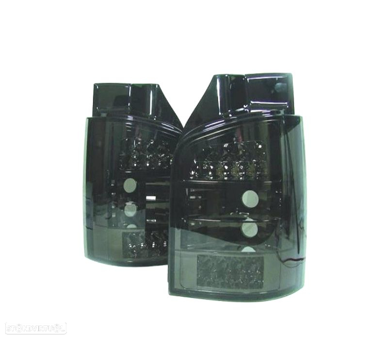 FAROLINS TRASEIROS LED PARA VOLKSWAGEN VW T5 1P 03-09 ESCURECIDOS - 4