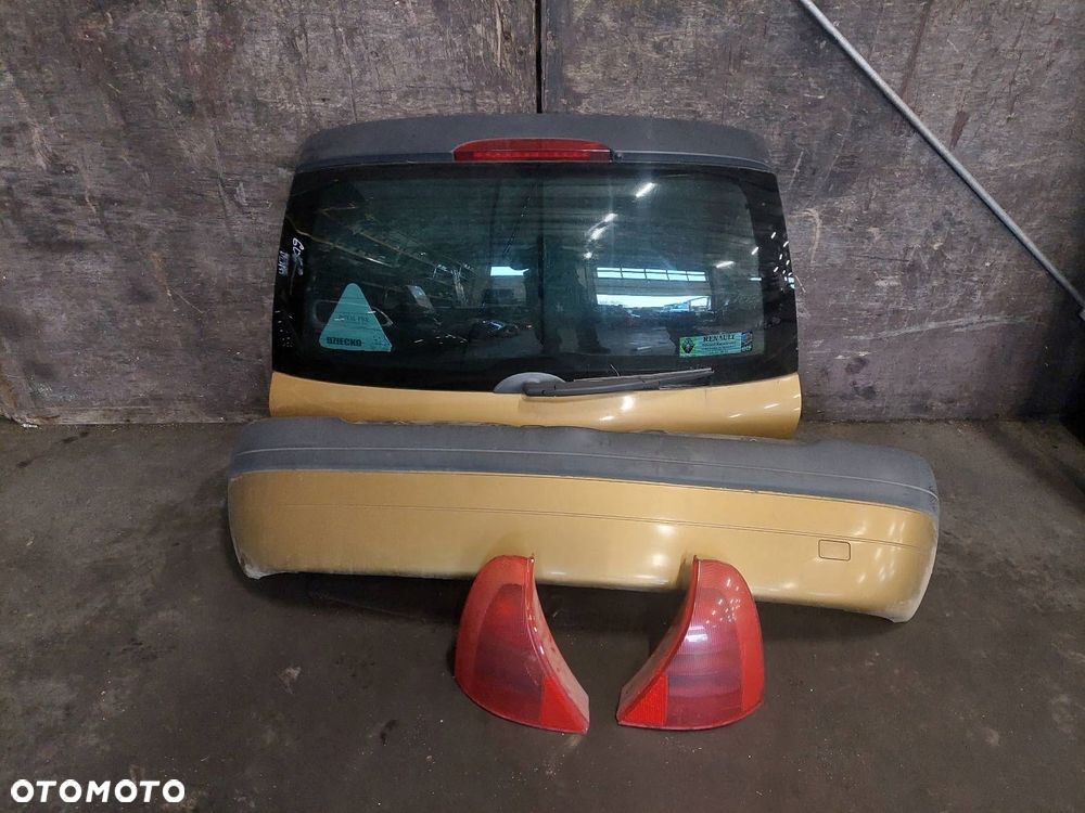 KOMPLETNY TYŁ RENAULT CLIO II MV302 KLAPA ZDERZAK LAMPY - 1