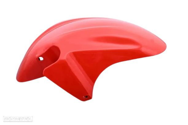 guarda lamas honda cbr 600f f4 - f4i  vermelho - 1