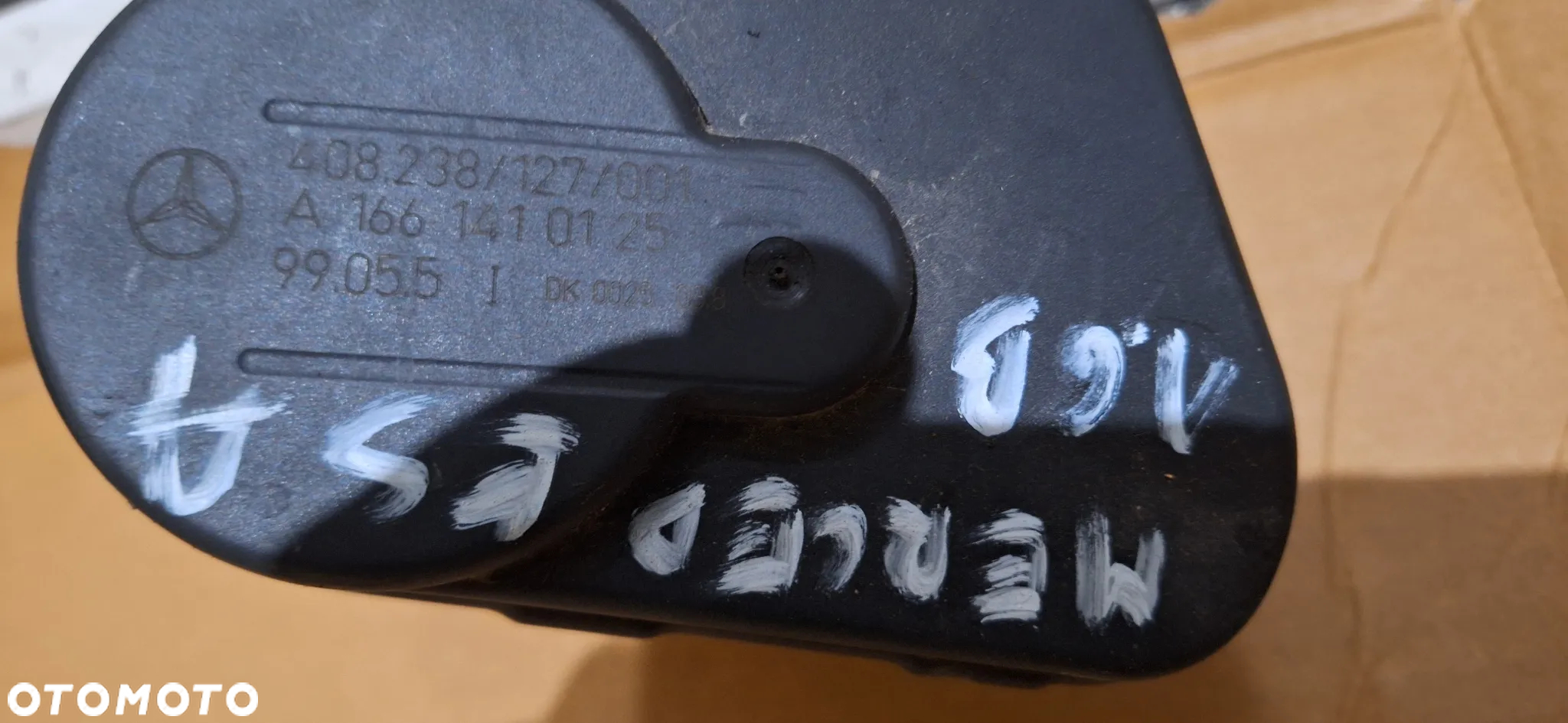 Przepustnica mercedes a klasa 1.6 a1661410125 - 4