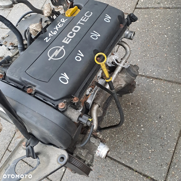 Opel Astra Zafira 1.6 16V Eco Tec 116KM silnik kompletny kod Z16XER