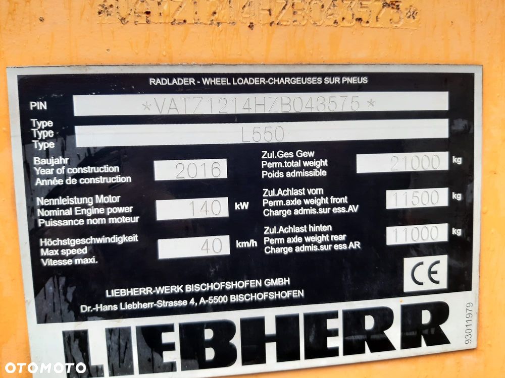 Liebherr L550 X POWER - 11