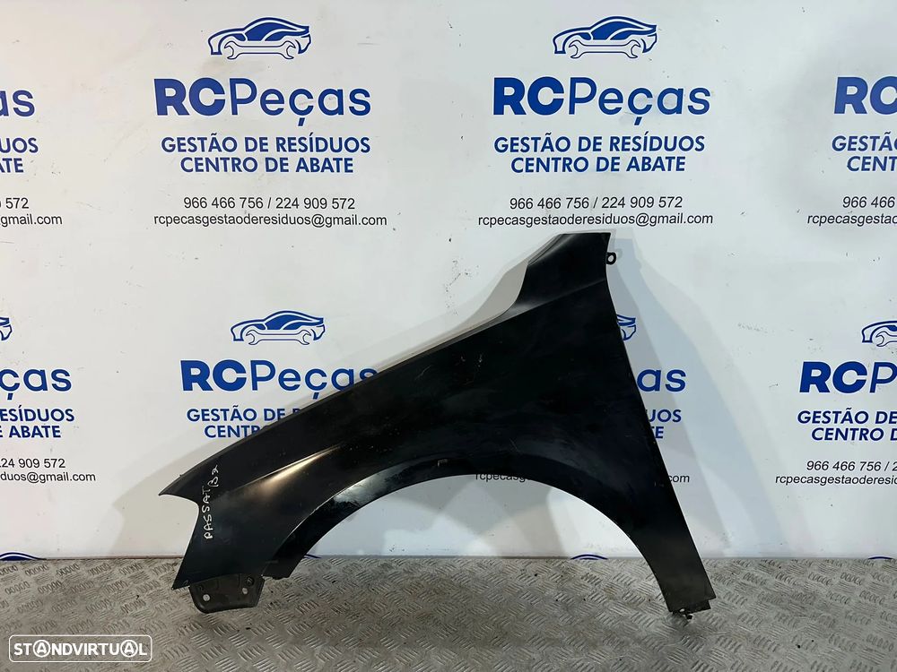 .Guardalamas Frente Frontal Esquerdo Original VW Volkswagen Passat B7 Facelift  2010 - 2015 - 11