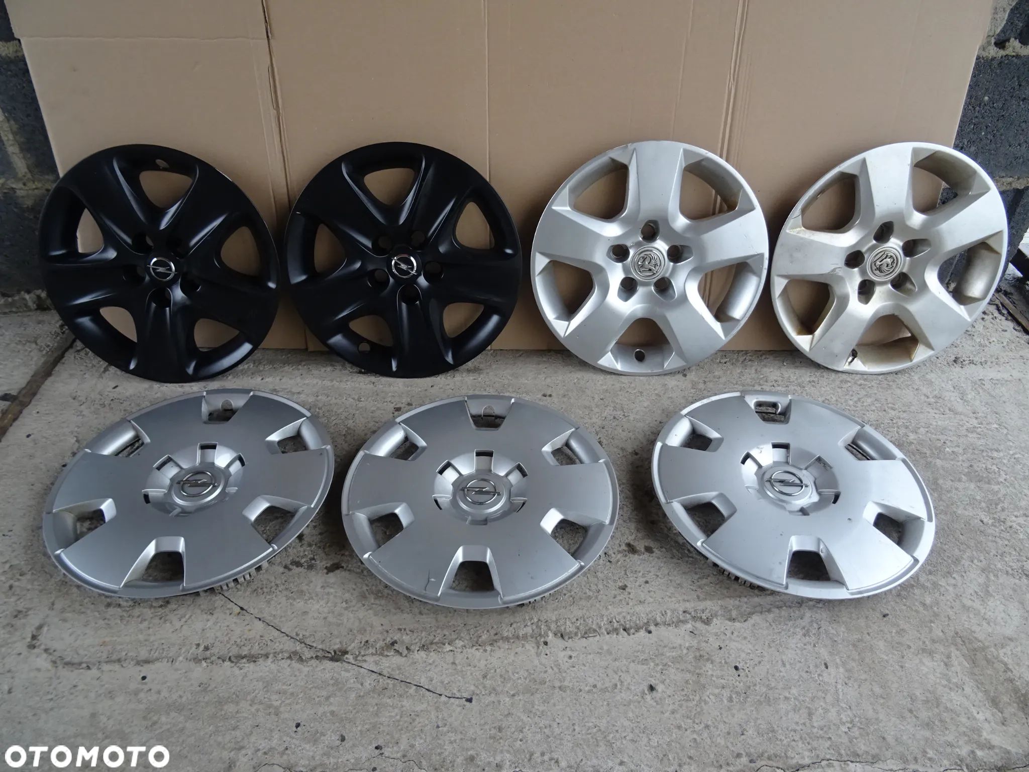 KOŁPAKI NA FELGI STALOWE I STRUKTURALNE 16 CALI OPEL ASTRA ZAFIRA VECTRA SIGNUM - 1