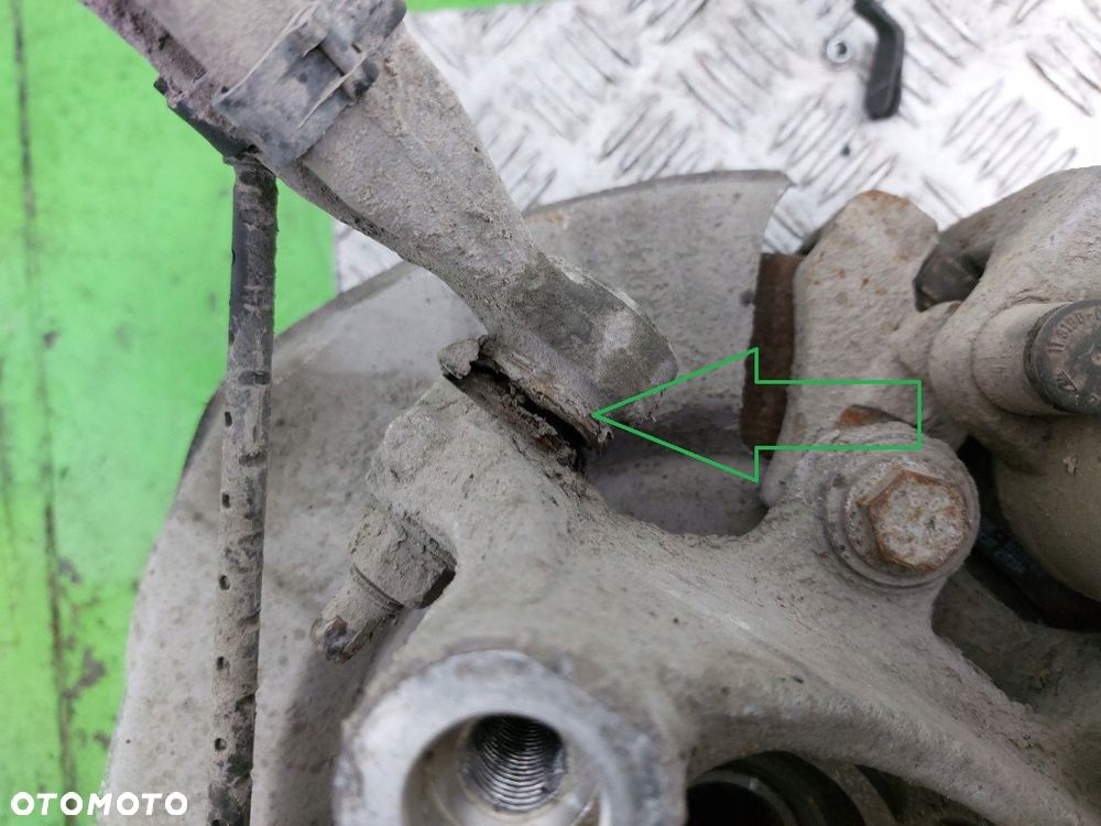 Zwrotnica WAHACZ TARCZA LEWA tył BMW SERIA 5 E60 03-10 - 9