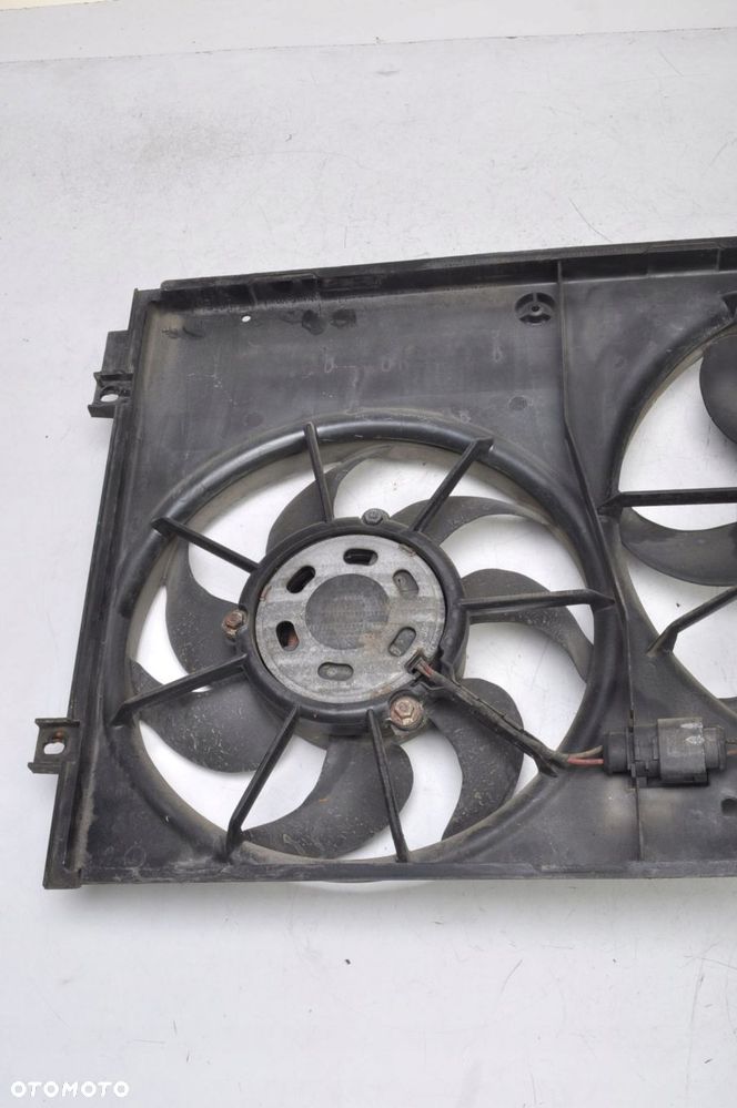 OCTAVIA II VOLKSWAGEN GOLF V 1.9 TDI 105KM WENTYLATOR CHŁODNICY 1K0121207J - 3