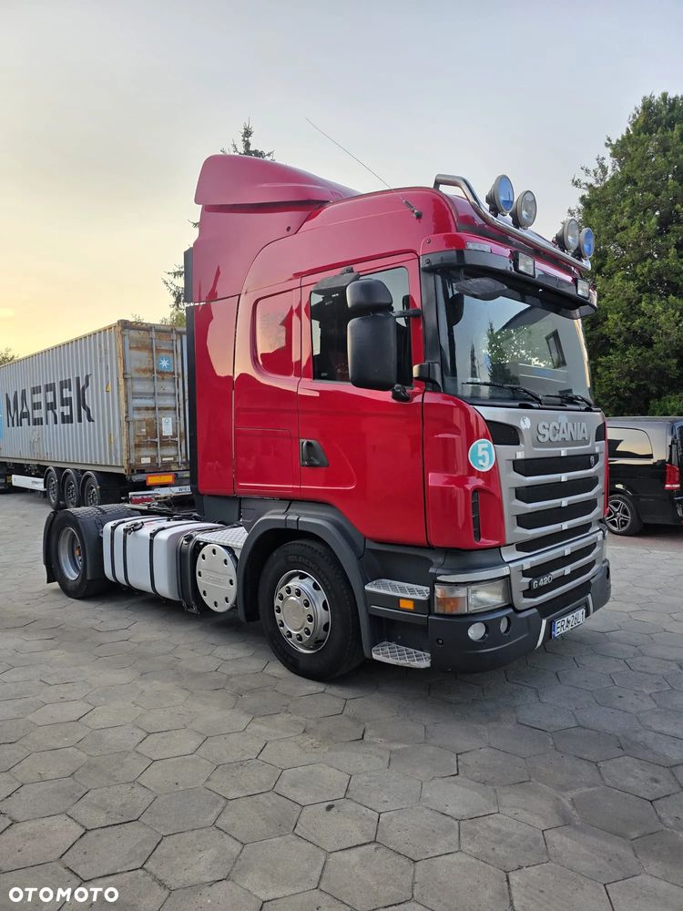 Scania R420 SALON POLSKA RETARDER //  ZADBANA // - 3