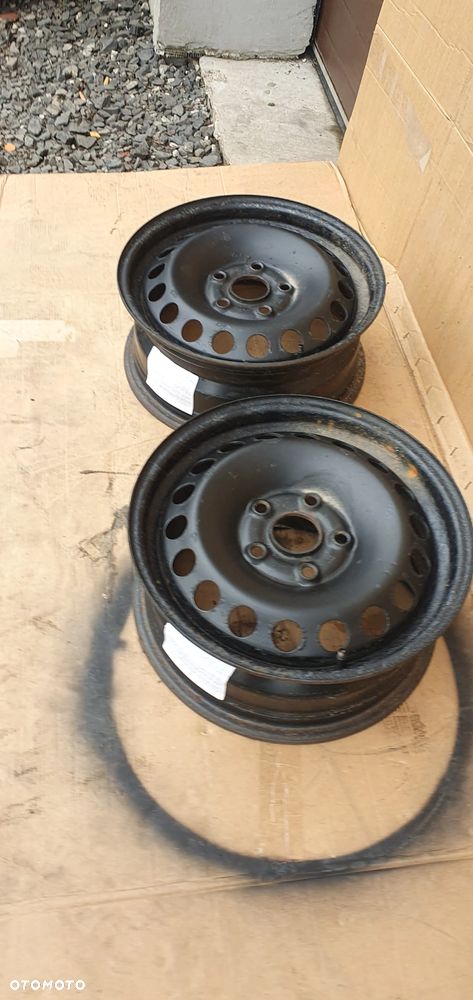 Felga stalowa zapas VW 5x112 15" 6J ET47 1K0601027C - 3