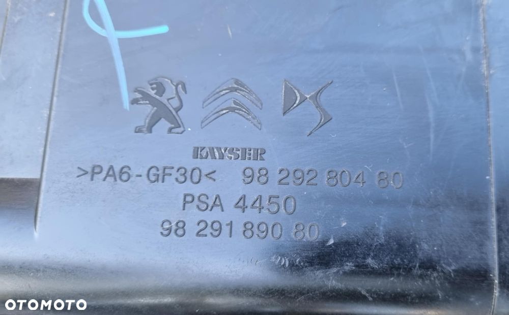 CITROEN DS7 CROSSBACK LIFT HYBRYDA FILTR WĘGLOWY 9829189080 - 2
