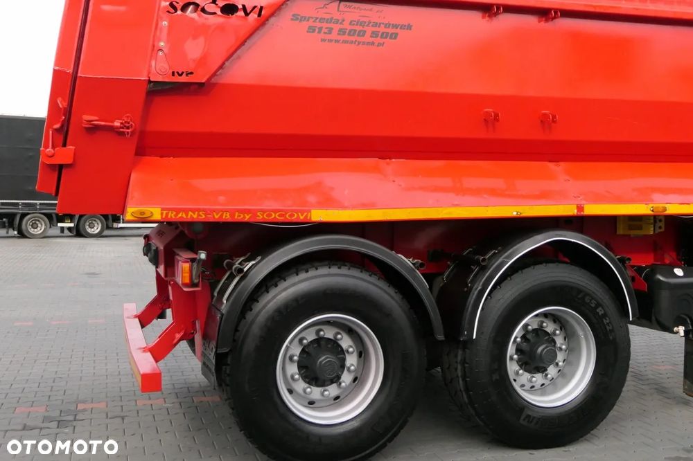 Inny CIMAR / WYWROTKA STALOWA / 19 M3 / 2 OSIE / 2018 ROK / HYDRAULICZNA KLAPA - 7