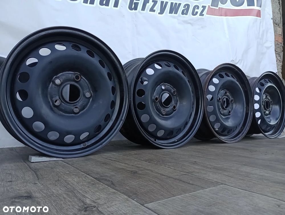 FELGI STALOWE 5x112 R15 6J ET47 SEAT ALTEA LEON TOLEDO SKODA OCTAVIA VOLKSWAGEN CADDY GOLF JETTA TOURAN - 3