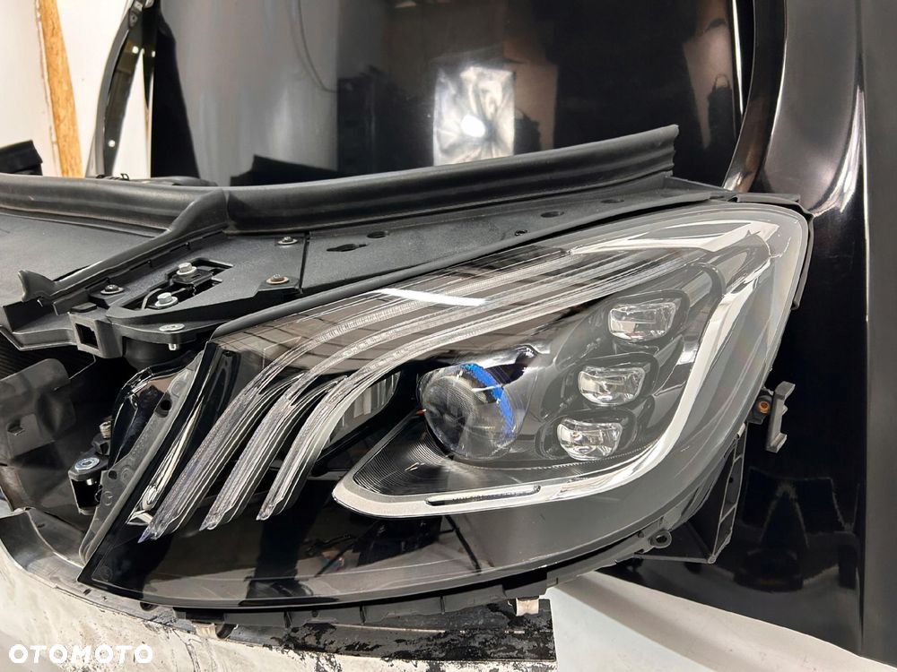 MERCEDES W222 LIFT PRZÓD ZDERZAK PAS LAMPY MASKA CHŁODNICE - 9