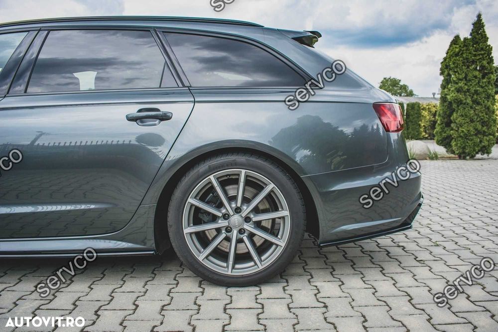 Prelungire bara spate Audi A6 S6 C7 S-Line Facelift 2014-2017 v12 - 2
