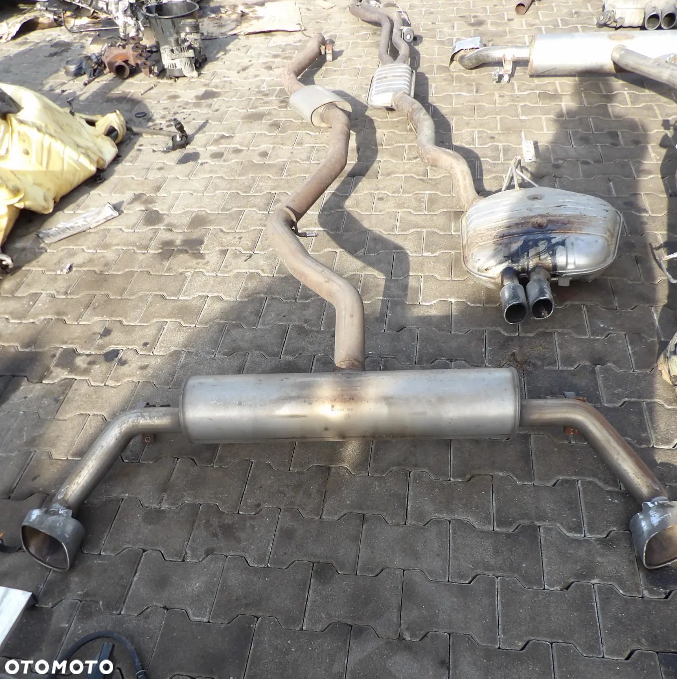 BMW - E70,E71 - 3.0D,3,5D - M57 - BI TURBO - WYDECH - KOMPLETNY TŁUMIK - 7799797  7799800 - 1
