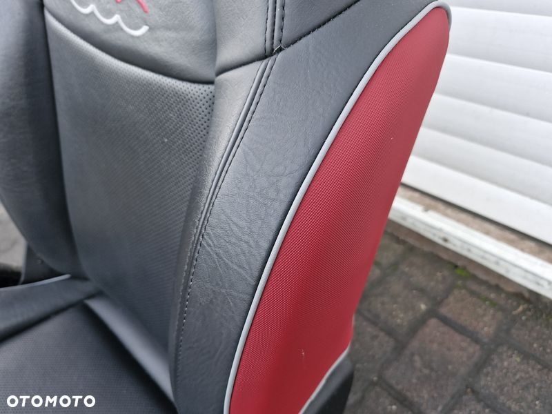 fiat 500x fotel kierowcy lewy przód przedni skóra uk - 9