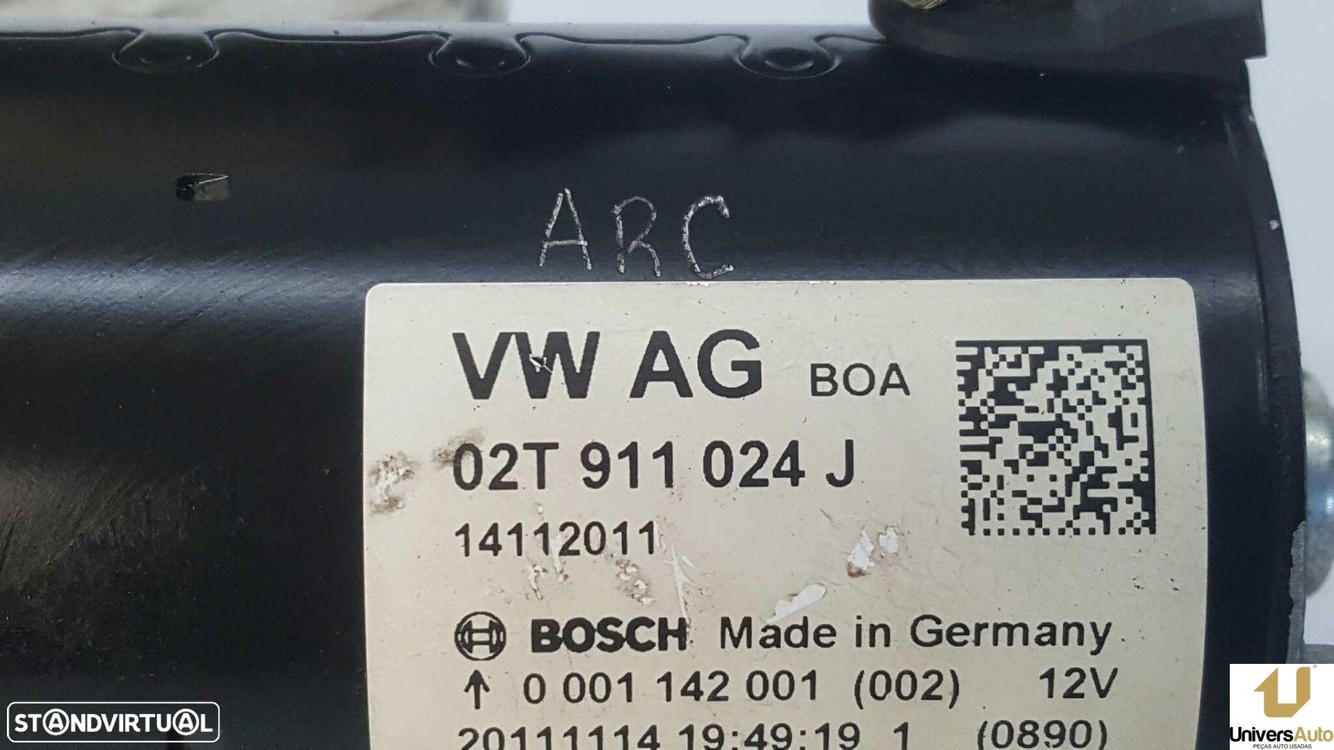 MOTOR DE ARRANQUE AUDI A1 (8X) ATTRACTION - 6