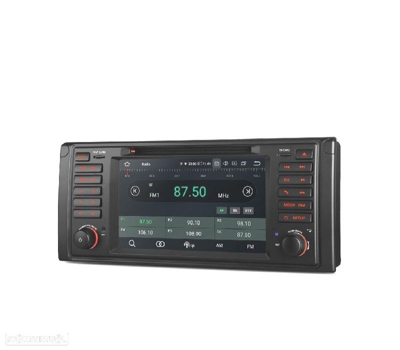 AUTO RADIO GPS ANDROID 10 BMW SERIE 5 E39 97-03 7" - 7