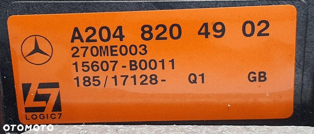 GŁOŚNIK SUBWOOFER HARMAN LOGIC7 MERCEDES W204 A2048204902 - 2