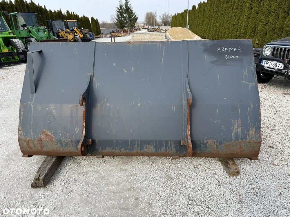 ŁYŻKA OBJĘTOŚCIOWA 240CM SZUFLA DO ZBOŻA I SYPKICH MATERIAŁÓW ŁYCHA KRAMER CLAAS SCORPION - 2