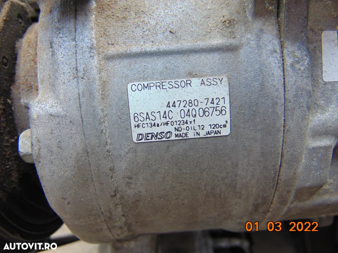 Compresor clima Mercedes A Class w169 2.2 euro 5 w176 B Class w245 W246 2.2 cla - 2