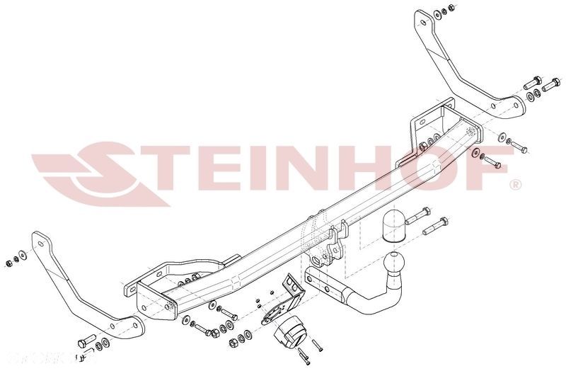 Hak Holowniczy + MODUŁ 7PIN do Peugeot 307 SW Kombi od 2005 do 2008 - 2
