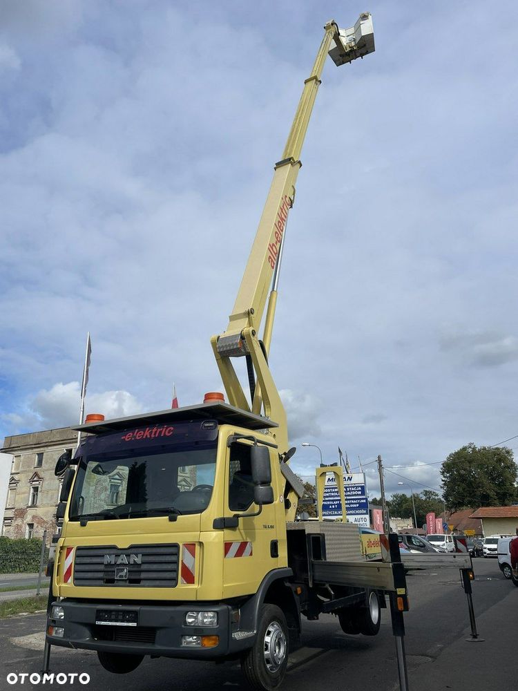 MAN Man TGL 8.180 Podnośnik koszowy 27m RUTHMANN T270 Zwyżka 2008 - 11
