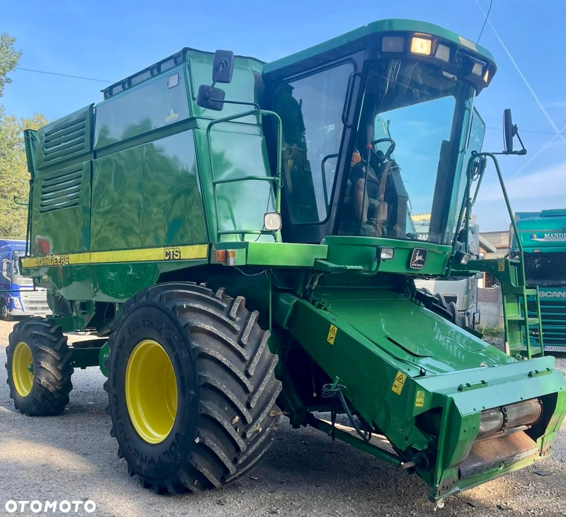 John Deere CTS 9780 KLIMA HEDER 7.60m ROTOR STÓŁ DO RZEPAKU OPONY 90% MOC:340KM - 2
