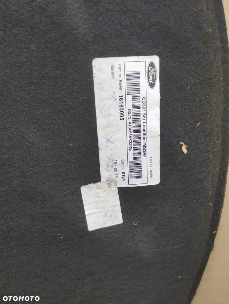 wykładzina bagażnika ford mondeo mk5 hatchback 2016 rok - 3