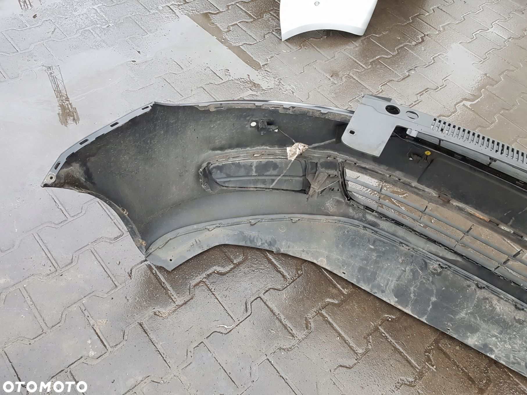 VW SHARAN 7N 10-15r ZDERZAK PRZÓD PDC GRILL - 10