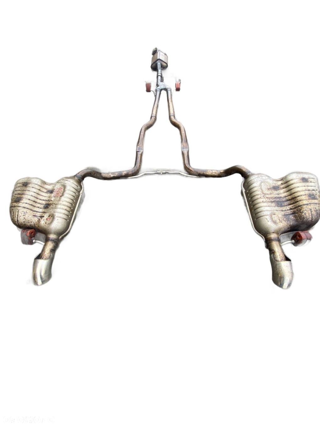 ORYGINALNY KOMPLETNY WYDECH TŁUMIKI BEZ KATA 2.7 3.0 TDI Audi A6 C6, Audi A6 C6 LIFT 4F0 253 611 AA - 1