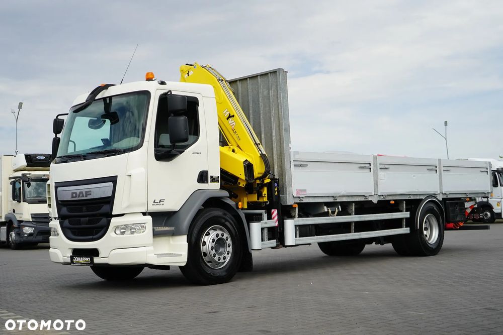 DAF / LF / 250 / SKRZYNIOWY + HDS / HYVA HB-150 / PILOT / ROTATOR - 33
