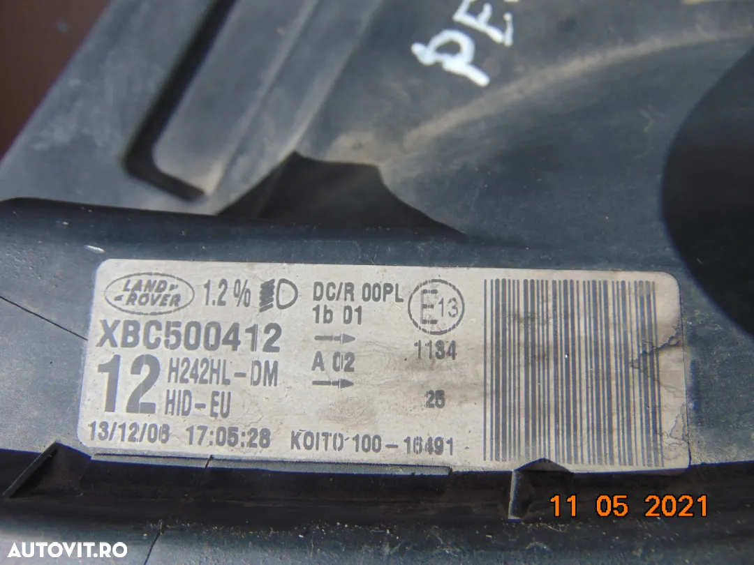 Far Land Rover Discovery 3 xenon faruri xenon Discovery 3 dezmembrez - 5