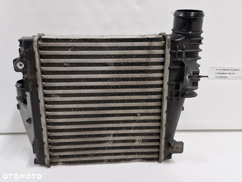 CITROEN C4 GRAND PICASSO II 1.6 D CHŁODNICA POWIETRZA INTERCOOLER 9675627980 - 4