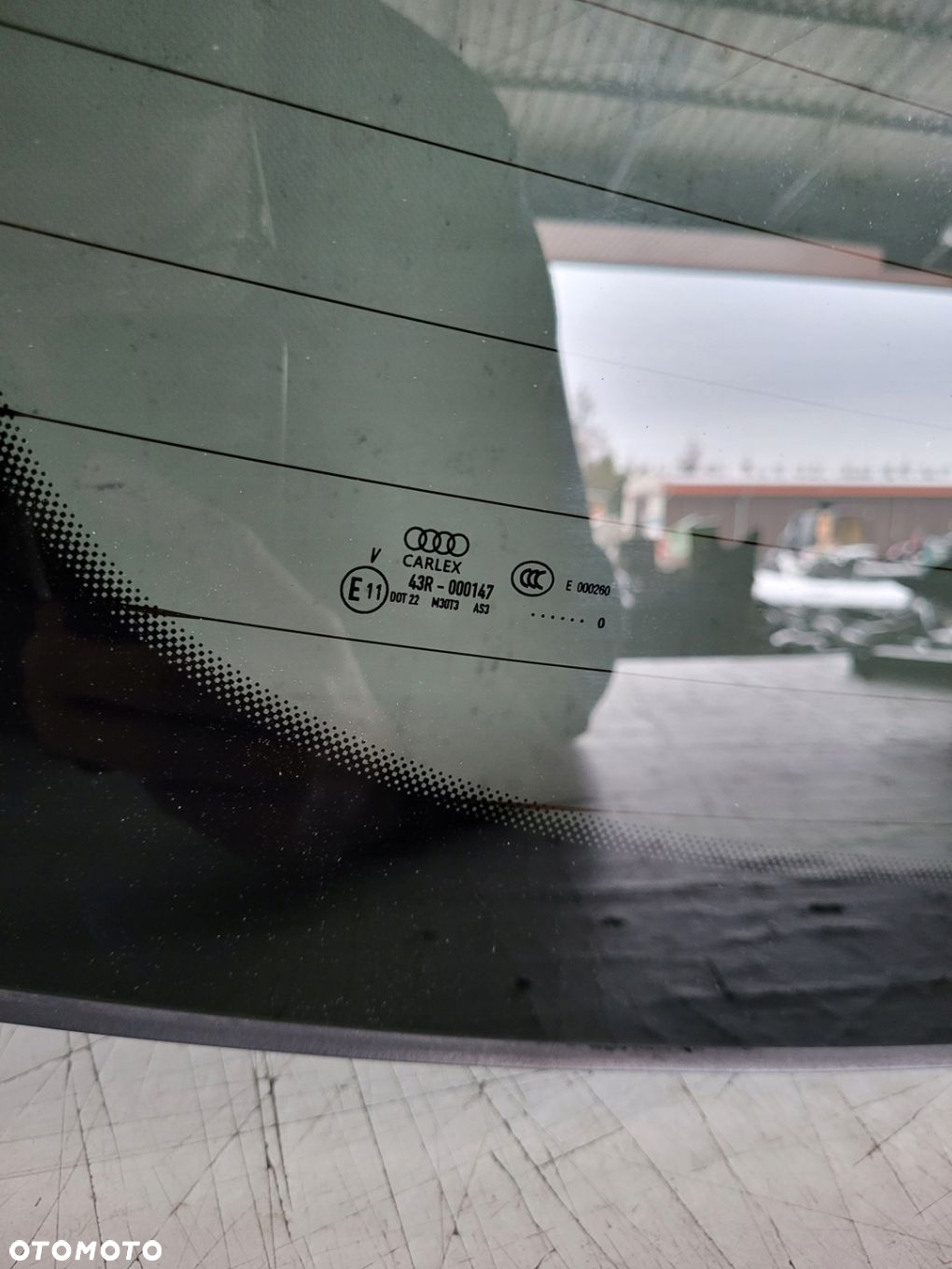SZYBA TYŁ AUDI A7 4K8 SPRTBACK - 4