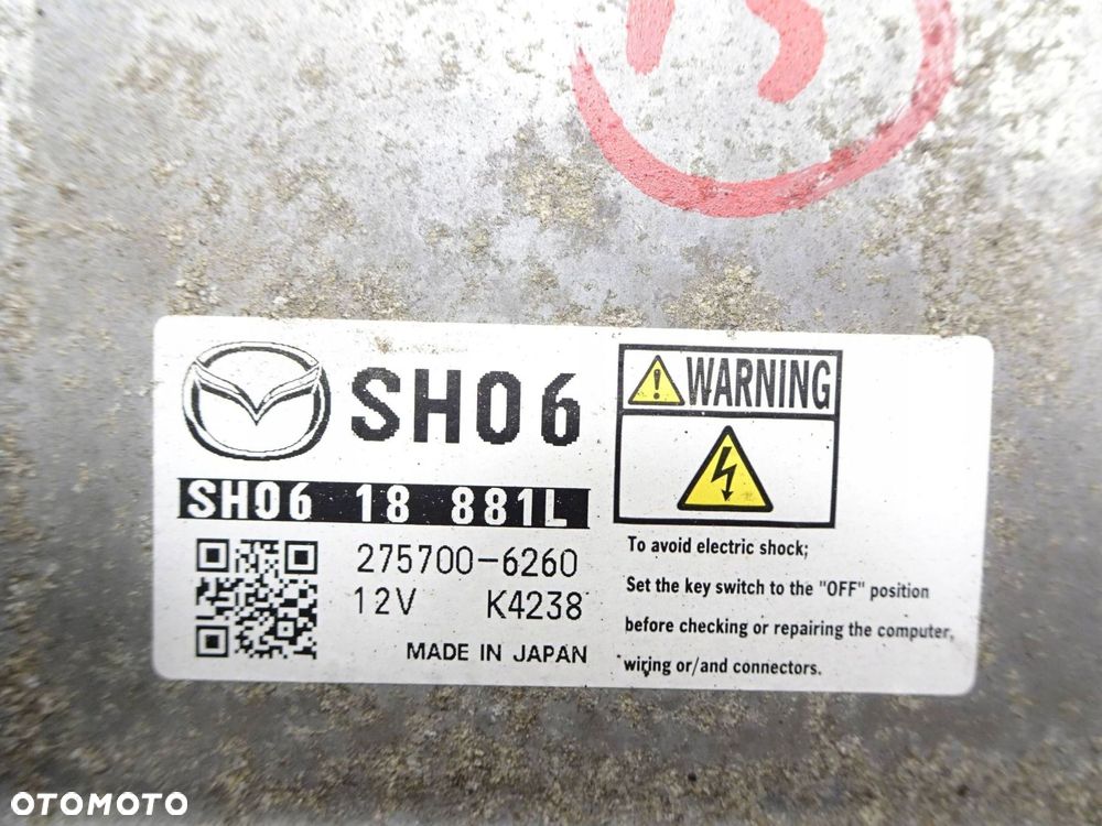 sterownik silnika mazda 6 gj 2.2 d sh0618881l - 4