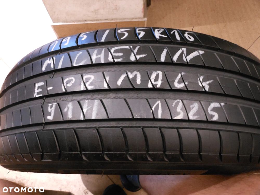 Opona pojedyńcza 195/55r16 michelin e primacy 6,5mm lato - 1