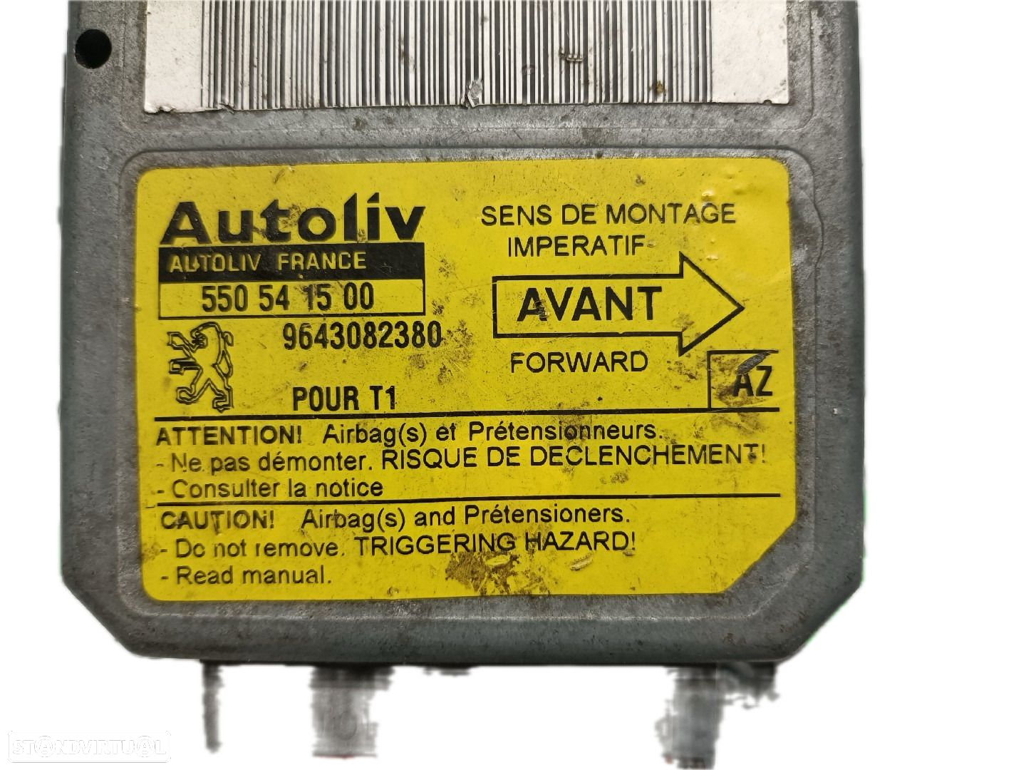 Centralina Airbags Peugeot 206 Hatchback (2A/C) - 2