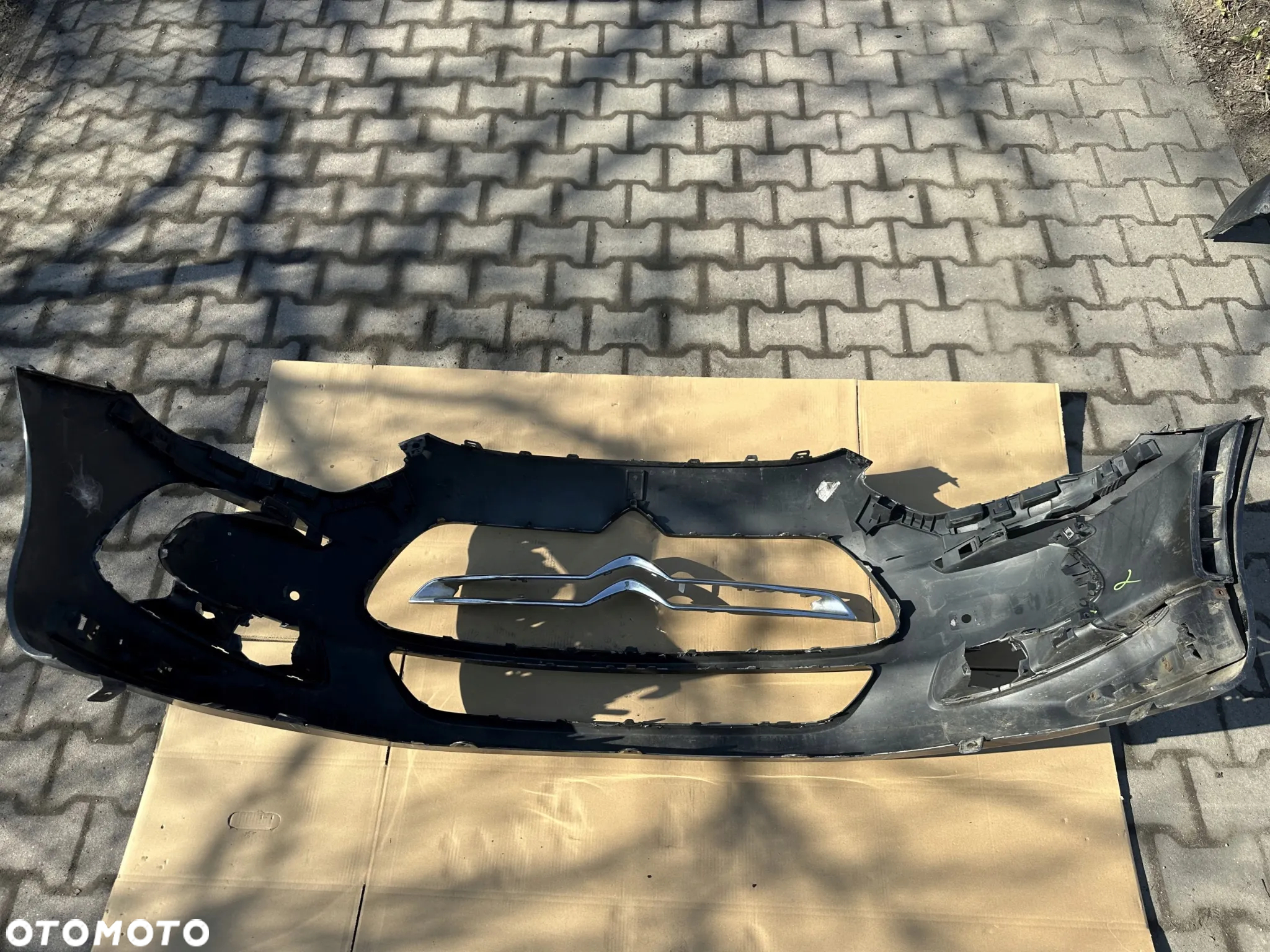 CITROEN DS5 11-15 ZDERZAK PRZEDNI GRILL 9686777577 ORYGINAŁ - 5